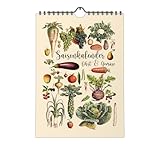 Saisonkalender für Obst und Gemüse A4 | Kalender nachhaltig Einkaufen