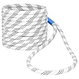 QWORK® Boot Festmacherleine Ø 12 mm 6 m, Polypropylen Bootsseil Fenderleine...