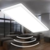 BRILONER - LED Deckenlampe mit Bewegungsmelder 3m Reichweite, 58x20x3 cm, IP44,...