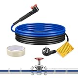 Frostschutz Heizkabel,Ci-Fotto 2M Selbstregulierendes Heizkabel mit Eingebautem...