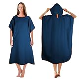 KUOGAS Badeponcho Damen& Herren,Poncho Handtuch, Mikrofaser-Surf Poncho,...