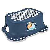 Kinderhocker TÜV Rheinland geprüft! Kinder Toilettenhocker mit Anti-Rutsch...