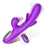 G Punkt Vibration für Frauen Klitoris, 3 in 1 Dildo Vibrator mit 10 Vibrations,...