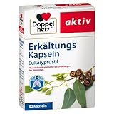 DOPPELHERZ Erkältungskapseln Eukalyptusöl 40 St