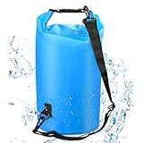 mizikuu Dry Bag, 10L wasserdichte Tasche mit Schultergurt Roll Top wasserdichter...