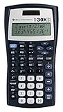 Texas Instruments TI-30 XIIS Schulrechner (zweizeilig, Solar- und...