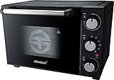 Steba Mini Backofen mit 19 L Innenraum, Ober- und Unterhitze, 3 Einschubebenen,...
