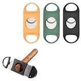 XPEX 3 Stück Edelstahl Zigarrenschneider, Cigar Cutter, Zigarrenabschneider,...