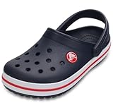 Crocs Unisex Kinder Crocband Clog K Clog, Navy/Red, 28/29 EU