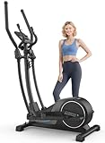 Cowmew Crosstrainer für Zuhause, Ultraleiser Magnetischer Ellipsentrainer mit...