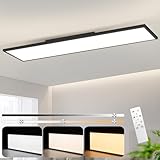 CBJKTX LED Panel 120x30 Deckenleuchte - Deckenpanel Dimmbar Lang Tageslichtlampe...