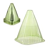 Relaxdays Pflanzenhut, 32er Set, Schneckenschutz, Frostschutz, HxBxT: 22 x 19 x...