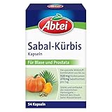 Abtei Sabal-Kürbis-Kapseln - stärkt und entlastet die männlichen Harnorgane...