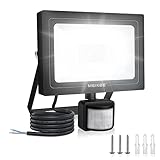 MEIKEE 35W LED Strahler mit Bewegungsmelder 3000LM 6500K Kaltweiß LED Fluter...