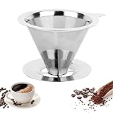 Kaffeefilter Edelstahl Kaffeefilter Wiederverwendbar Professioneller...