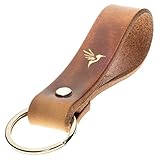 ELBERCRAFT® Schlüsselanhänger Leder KOLIBRI der Schlüssel Organizer für...