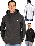 Valkental - Reflektierende & Wasserdichte 3in1 Jacke Herren [Fleece Zipp-In &...