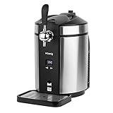 H.Koenig Bierzapfanlage BW1880, Kompatibel mit 5L Universalfässern mit und ohne...