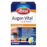 Abtei Augen Vital Tag und Nacht - mit Vitamin A, Lutein, DHA und Zeaxanthin -...