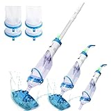 FOTING 1.5 Poolsauger mit Akku, Poolreiniger mit Filter, Pool Bodensauger mit...