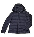 Geox Jaysen Daunenjacke mit abnehmbarer Kapuze W5525A Größe 44 Farbe Blau,...