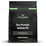 Soja Protein 90 Isolat | Vanillecreme | 100% Vegan, aus nachhaltigen Anbau |...