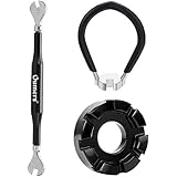 Oumers Fahrrad Speichenschlüssel, Geschmiedeter Stahl Nippelspanner...