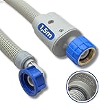LICHTBLAU Aquastop Sicherheits-Zulaufschlauch I 1,5 m I mit 3/4 Zoll mit...