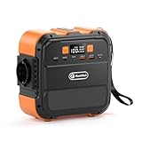 FlashFish Tragbare Powerstation 98Wh, 120W Solargenerator Akku 230V Mit...
