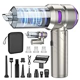 Fwiull Handstaubsauger, 4-in-1 Handstaubsauger Akku Kabellos,18000Pa Auto...