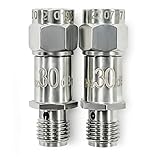 TOJOIN 2PCS RF Koaxial-Dämpfungsgerät, 12.4GHz 30dB 2W 50Ohm SMA Stecker auf...