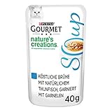 Gourmet PURINA GOURMET Crystal Soup für Katzen mit naturbelassenem Thunfisch...