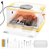 TURBRO 55L Brutkasten/Inkubator für Welpen, Kätzchen, mit präziser Heizungs-...