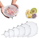 Silikon Stretchdeckel, wiederverwendbare, haltbare und verbrauchbare...