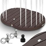 CCLIFE Gartendusche Aussendusche Bodendusche Outdoor, Außendusche Garten Dusche...