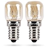 HEITECH Backofenlampe 2er Pack 15W E14 - Backofen Glühbirne hitzebeständig bis...