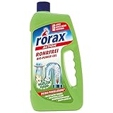 Rorax Rohrfrei Bio-Power-Gel, Abflußreiniger - 1 L