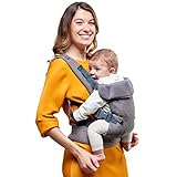 You+Me 4-in-1 Babytrage mit 3D-Cool Mesh – Für Neugeborene ab 3,6kg und...
