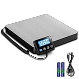 Plattformwaage, Drcowu 440lbs x 10g Digitale Paketwaage, Langlebige Alloy...