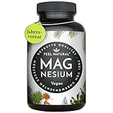 Magnesium Kapseln - 365 Stück (1 Jahr). 664mg je Kapsel, davon 400mg...