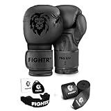 FIGHTR® Starter Set Boxen | Set aus Boxhandschuhe Boxbandagen Mundschutz für...