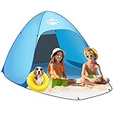 Purebox Strandmuschel Pop Up 1-3 Personen/3-4 Personen Modelle, Pop Up...