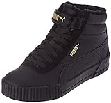PUMA Damen Carina Mid WTR Sneaker, Black Black, 40 EU