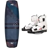 F2 Set Wakeboard Coast Petrol 138cm mit Wakebindung Team Boot L/XL