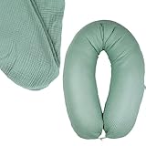 sei Design Stillkissenbezug Musselin Bezug aus 100% Bio Organic Baumwolle, BEZUG...