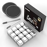 16 Stück Eiswürfel Aus Edelstahl Wiederverwendbare Whisky Steine Ice Cubes...