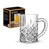 Nachtmann Bierkrug mit Schliffdekoration, Bierglas, Kristallglas, 600 ml,...