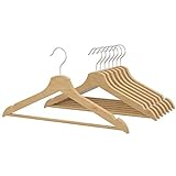 IKEA Holzkleiderbügel 'Bumerang' 8-er Pack Bügel aus massivem Laub-Holz -...