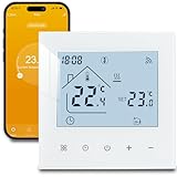 Beok WiFi Raumthermostat Fußbodenheizung, Wasser Heizungsthermostat Smart Home...