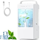 Klimaanlage Mobil, Mobile Klimaanlage mit 900ml Wassertank, Ventilator mit 2/ 4h...
